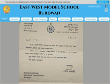 Tablet Screenshot of eastwestmodelschool.org
